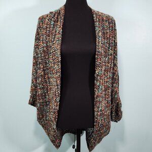 Filly Flair Multi-Colored Shrug/Cardigan Large.  Lot E
